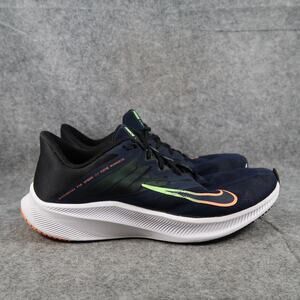 Nike Shoes Mens 10 Athletic Trainers Quest Running Sneakers Lace Up Active Blue